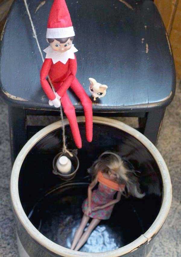 The Elf On The Shelf Caught Doing Naughty Things (37 photos)