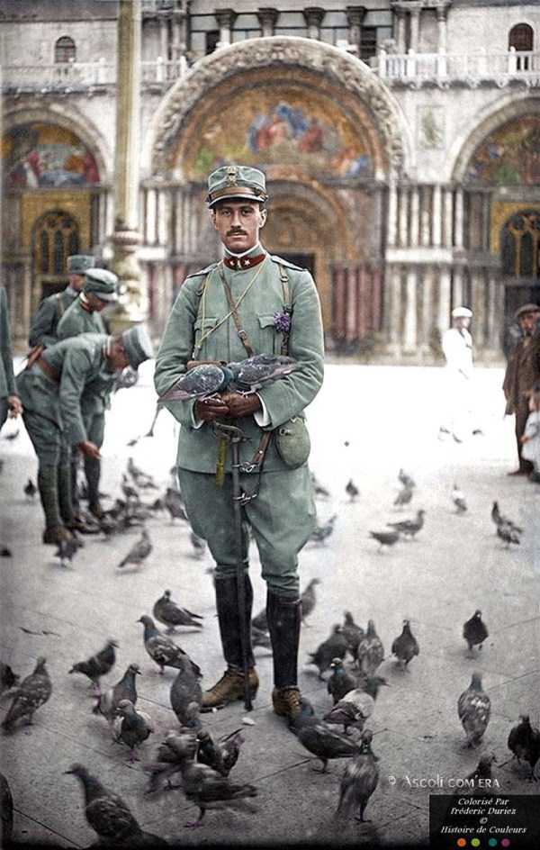 wwi soldiers color photos 15