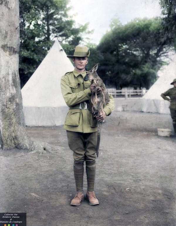 wwi soldiers color photos 18