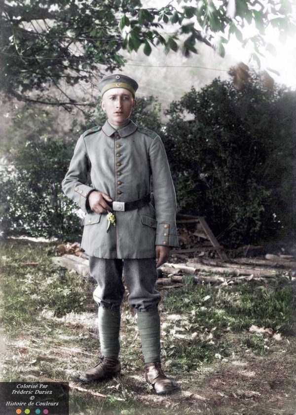 wwi soldiers color photos 33