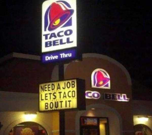 clever taco bell signs 9