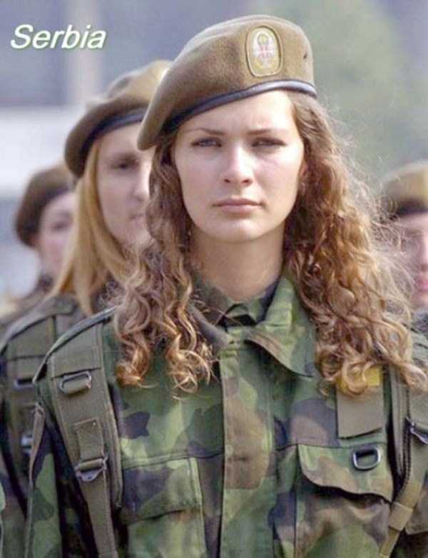 serbian army girls 2