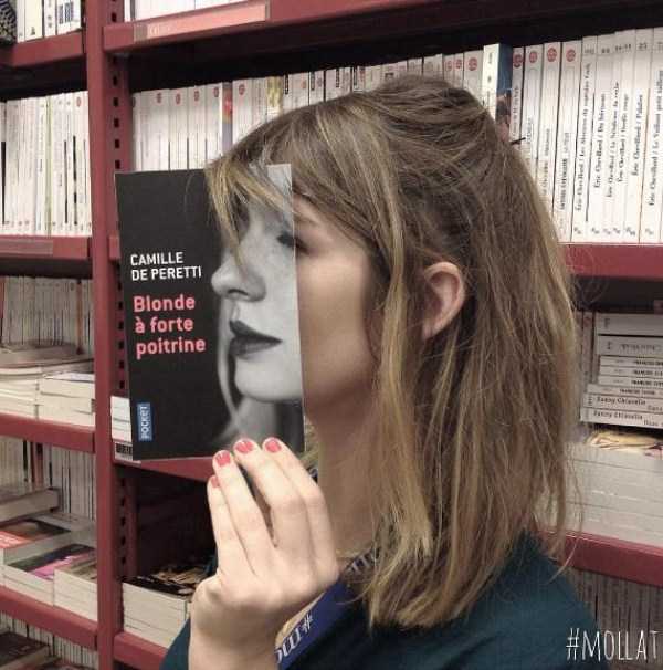 faces covered with books 6