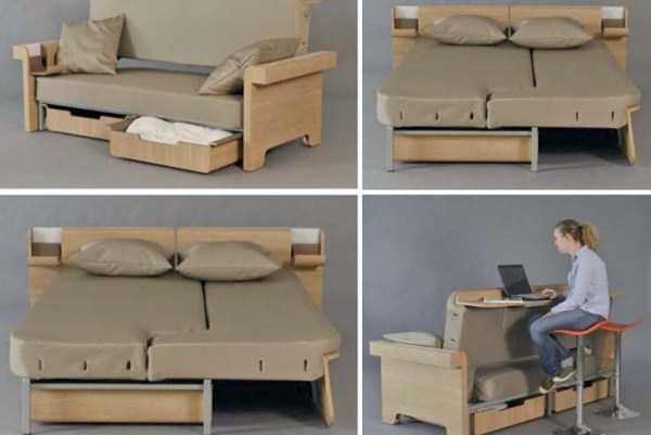 25 Cool and Clever Space Saving Furniture Designs (25 photos)