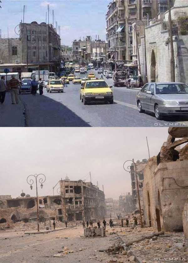 aleppo before after war 18