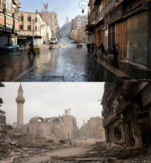 aleppo before after war 21