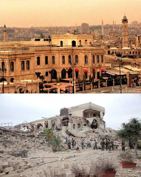 aleppo before after war 23