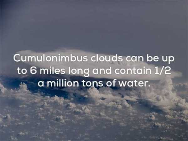 Mind Blowing Facts About Weather (25 photos)