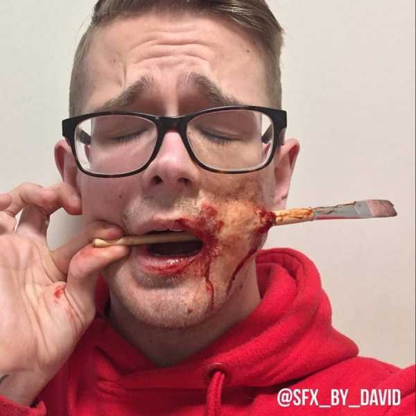 Horror Makeup By David Harris (38 photos)