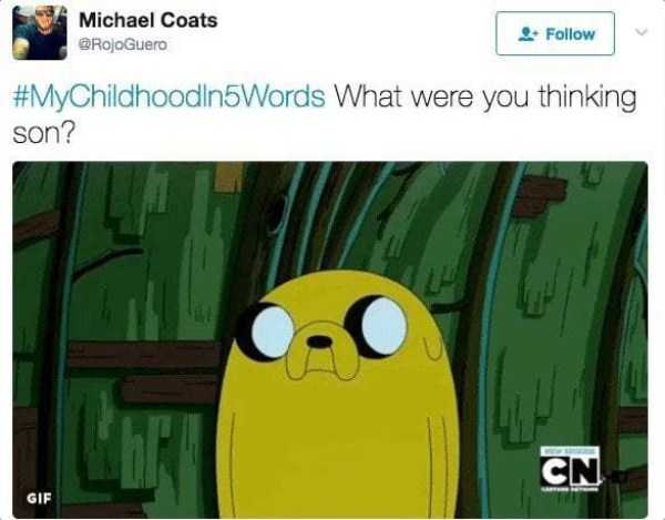 childhood in five words 9