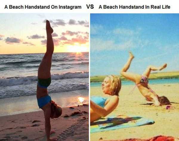 Life On Instagram Differs Drastically From The Real Life (32 photos)