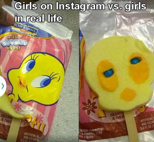 Life On Instagram Differs Drastically From The Real Life (32 photos)