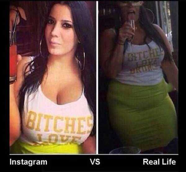 Life On Instagram Differs Drastically From The Real Life (32 photos)