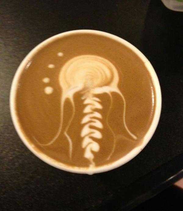 impressive latte art 10