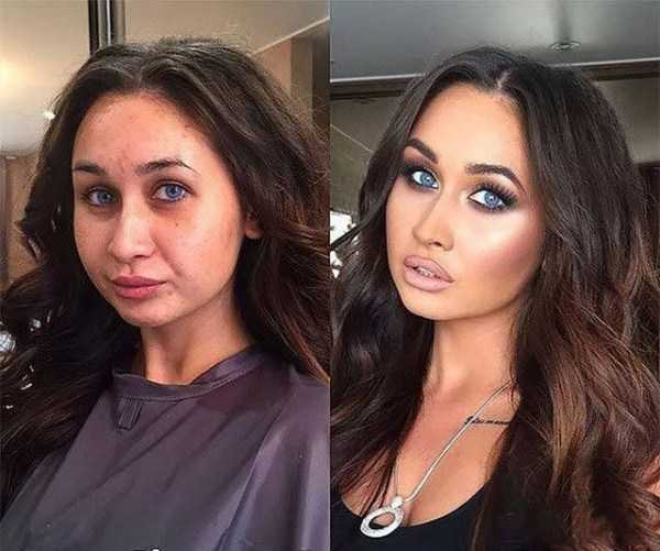 girls before after makeup 24