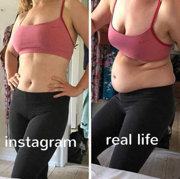 Girls On Instagram Vs. In Real Life (15 photos)