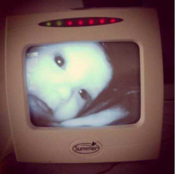 Creepy Stuff Captured By Baby Monitors (25 photos)