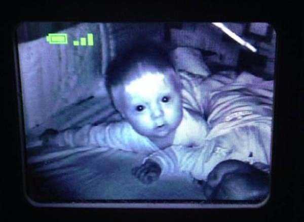 Creepy Stuff Captured By Baby Monitors (25 photos)