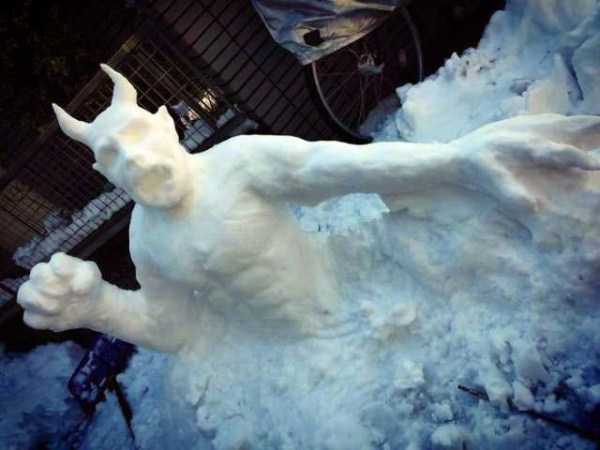 tokyo snow sculptures 23