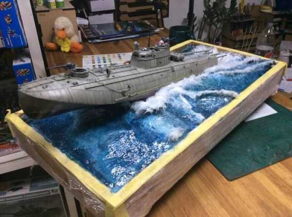 Stunning 1934 Russian Navy Tupolev Torpedo Cutter G.5 Diorama (6 photos)