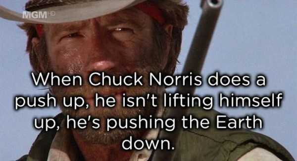 18 Unforgettable Chuck Norris Jokes (18 photos)