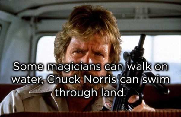 18 Unforgettable Chuck Norris Jokes (18 photos)