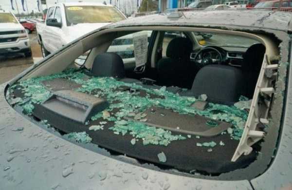 380 Brand New Cars Heavily Damaged By Hail Storm (24 photos)