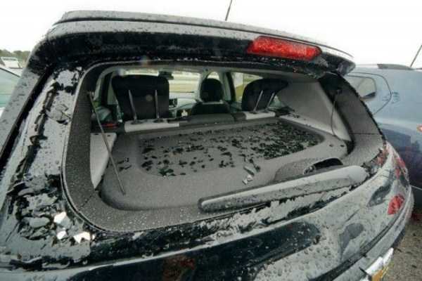 380 Brand New Cars Heavily Damaged By Hail Storm (24 photos)