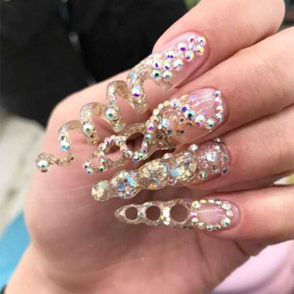crazy looking nails 13