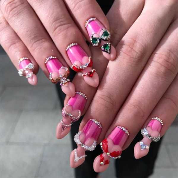 crazy looking nails 19 WTF Nails (34 photos)