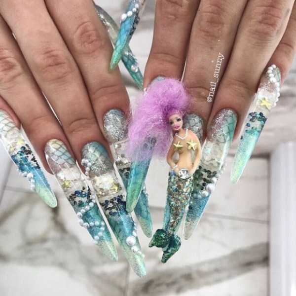 crazy looking nails 9 WTF Nails (34 photos)