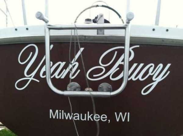 Hilariously Genius Boat Names (40 photos)