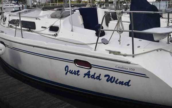 Hilariously Genius Boat Names (40 photos)