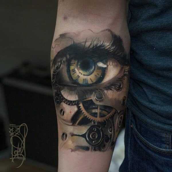 38 Fabulous Steampunk Tattoos (38 photos)