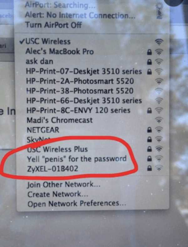 31 Genius WiFi Names (31 photos)