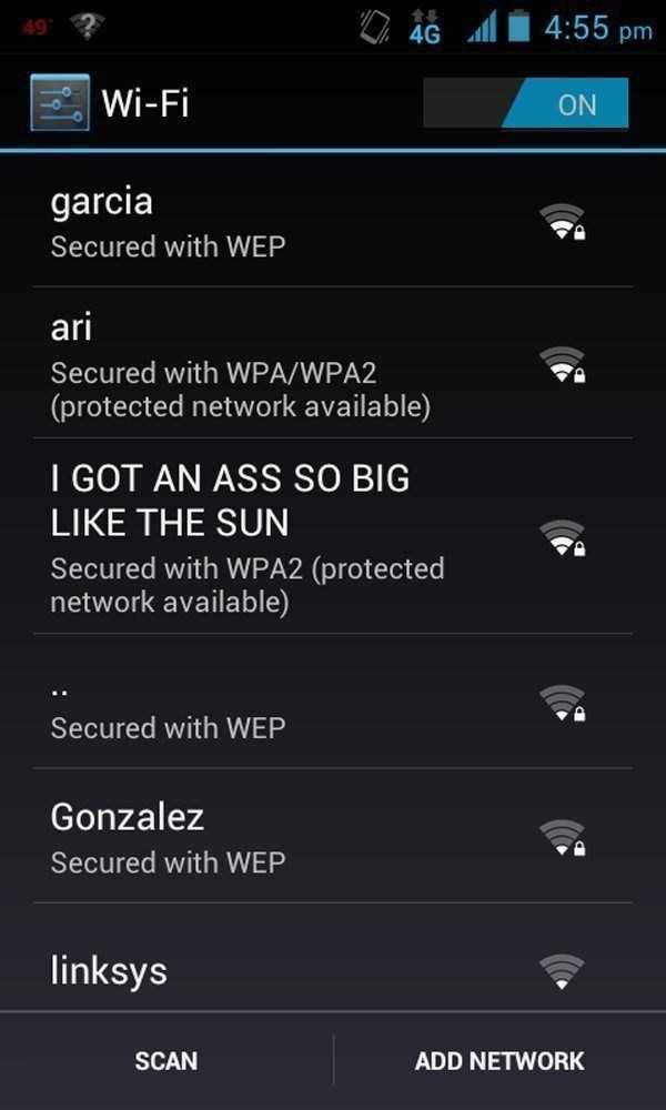 31 Genius WiFi Names (31 photos)