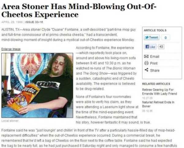 32 Funny “The Onion” Headlines (32 photos)