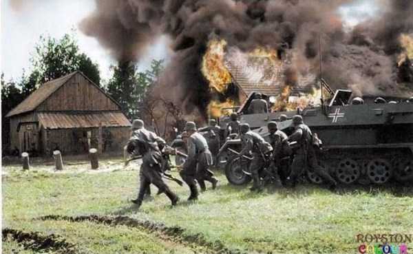48 Realistically Colorized WWII Photos