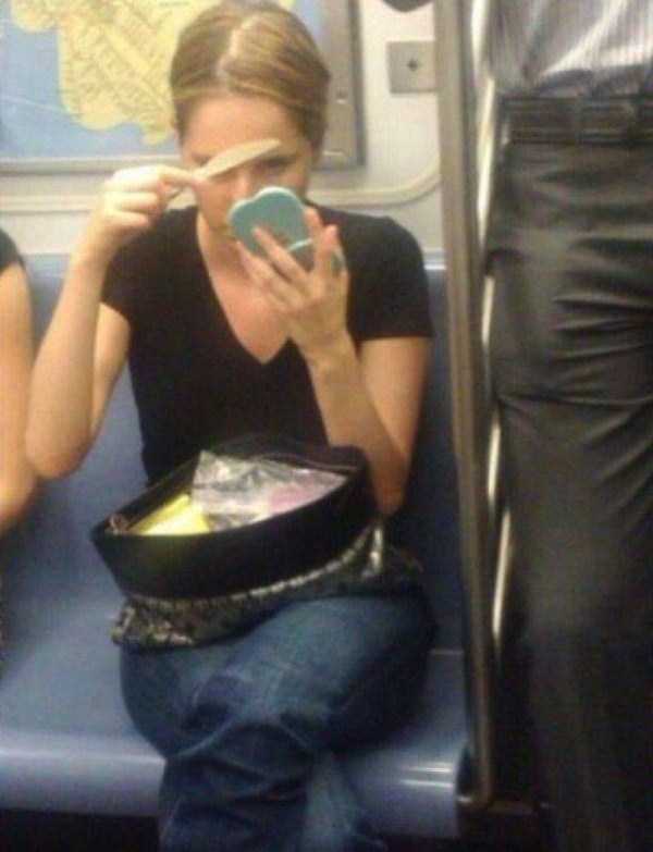 Meanwhile On Public Transportation (52 photos)