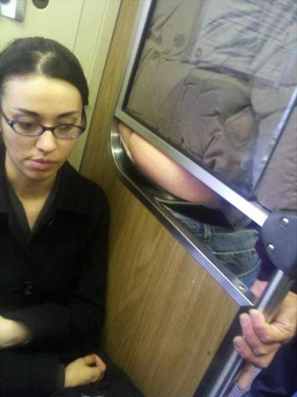Meanwhile On Public Transportation (52 photos)