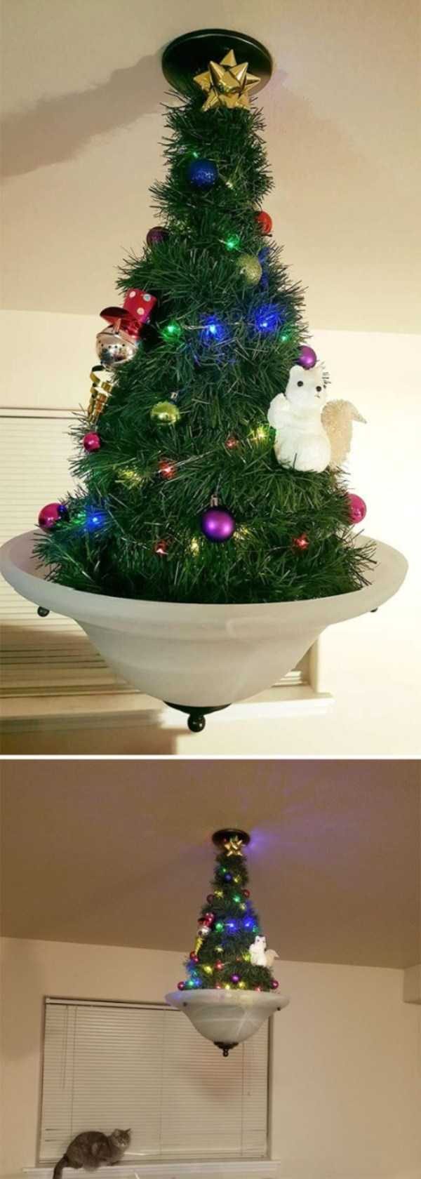 unusual christmas trees 19 600x1680 35 Unconventional Christmas Trees (35 photos)