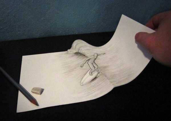 32 Impressive 3D Pencil Drawings (32 photos)