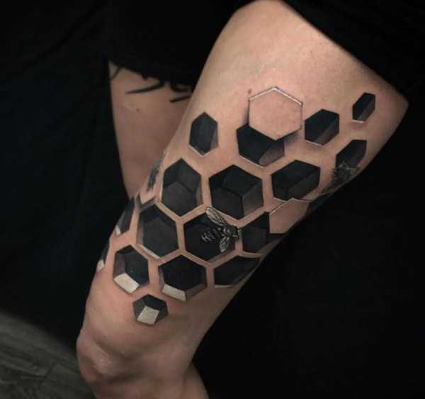 35 Mind Bending 3D Tattoos (35 photos)