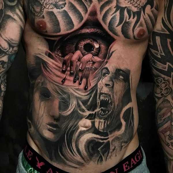 35 Mind Bending 3D Tattoos (35 photos)