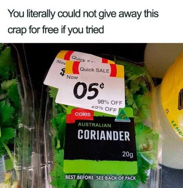 Some People Really Hate Coriander (46 photos)