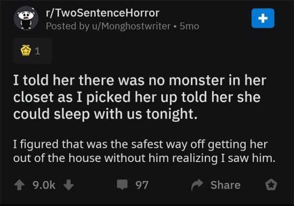 two sentence horror 10 600x421 30 Two Sentence Horror Stories (30 photos)