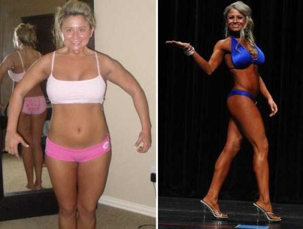 female body transformation 10 600x453 27 Awesome Female Body Transformations (27 photos)