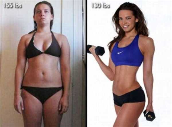 female body transformation 18 600x446 27 Awesome Female Body Transformations (27 photos)