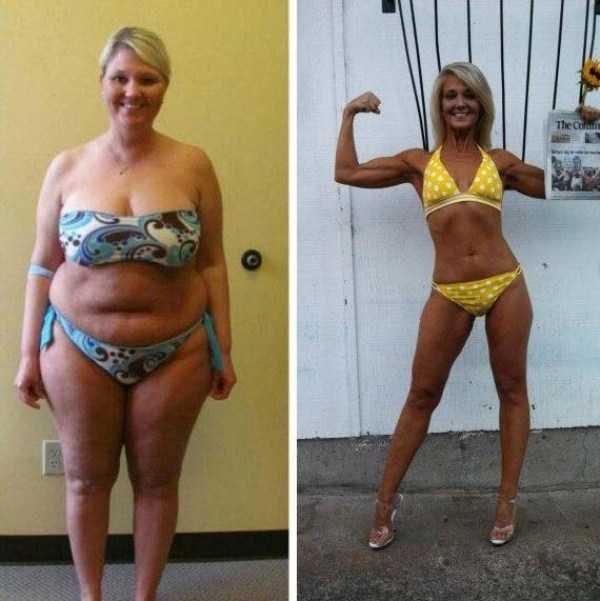 female body transformation 23 600x601 27 Awesome Female Body Transformations (27 photos)