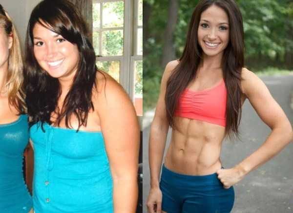 female body transformation 4 600x436 27 Awesome Female Body Transformations (27 photos)